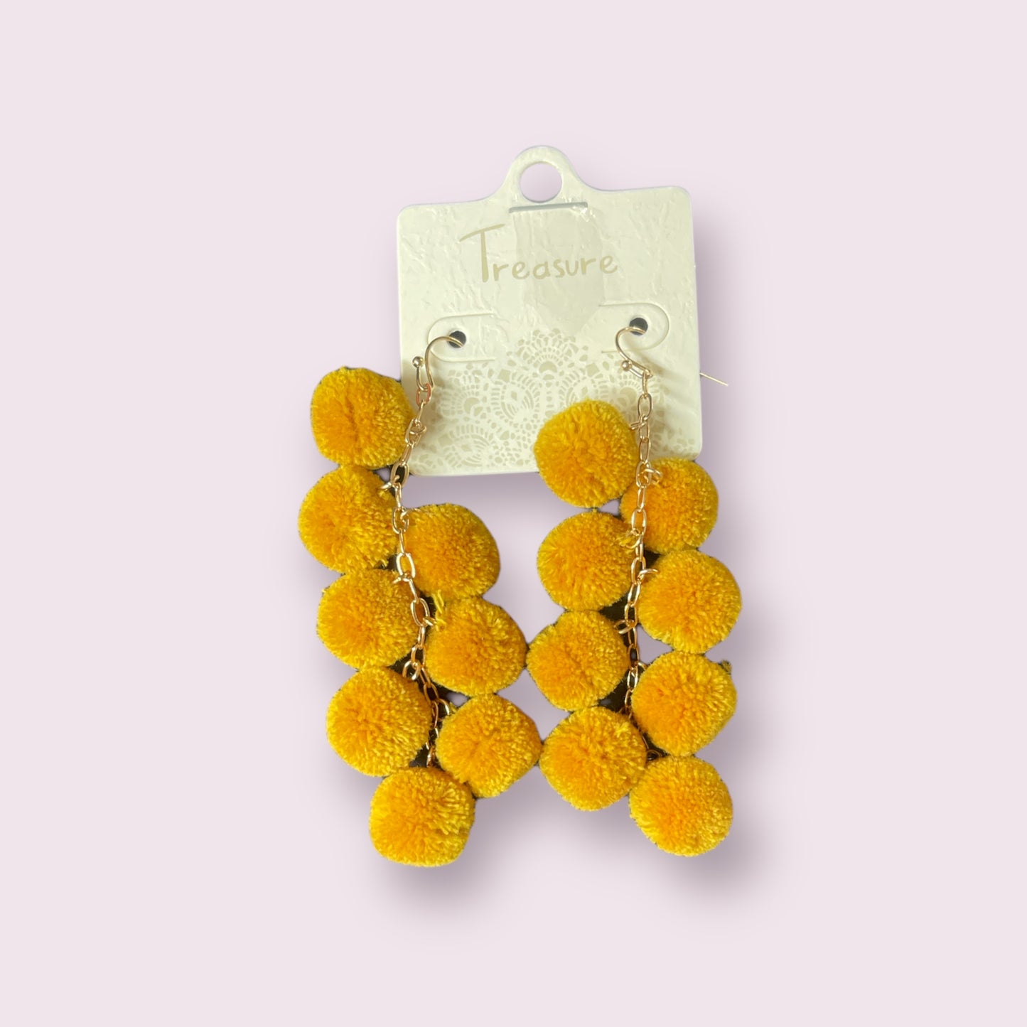 Pom Pom Earring