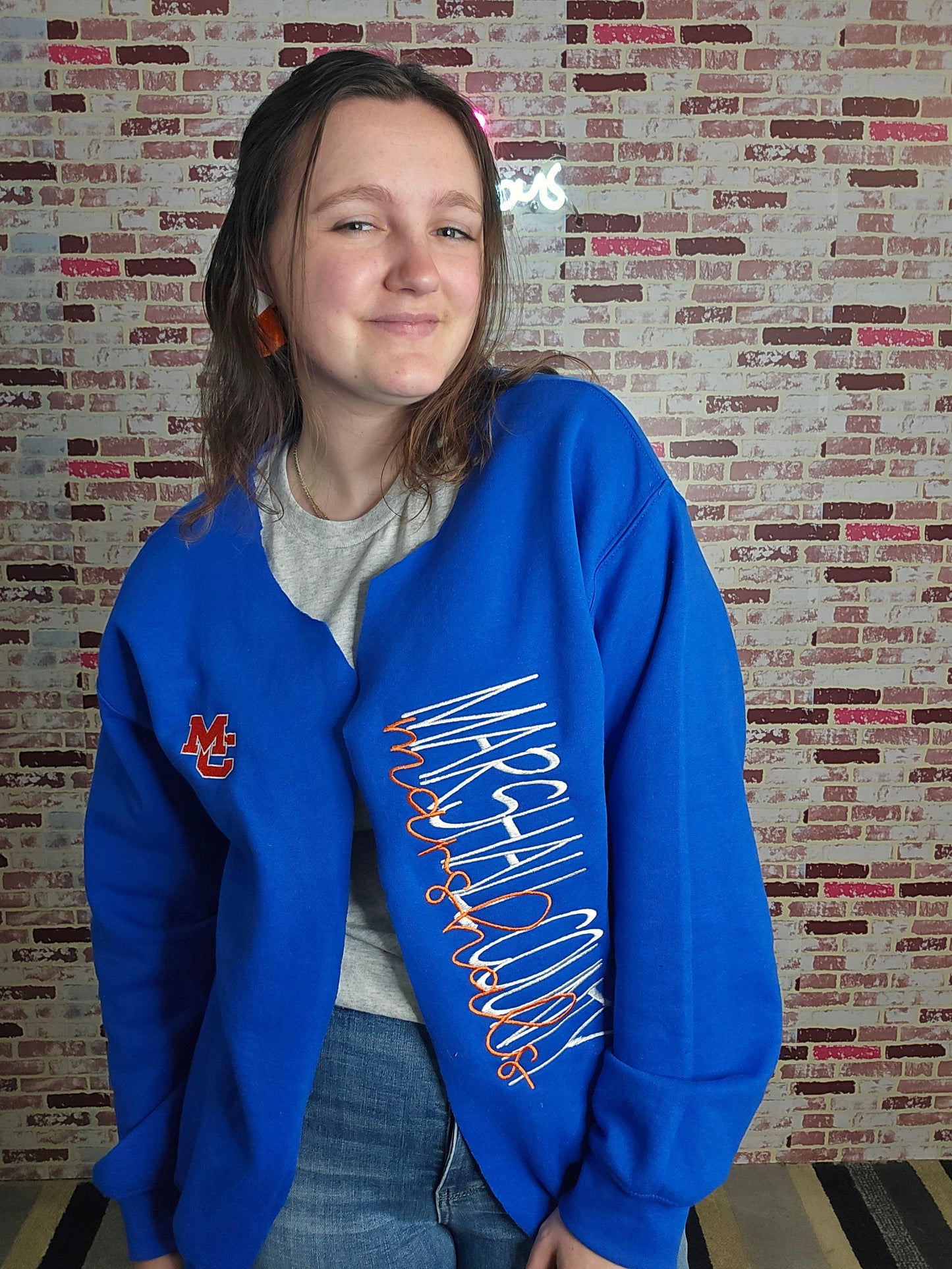 School Spirit Sweatshirt Cardigans