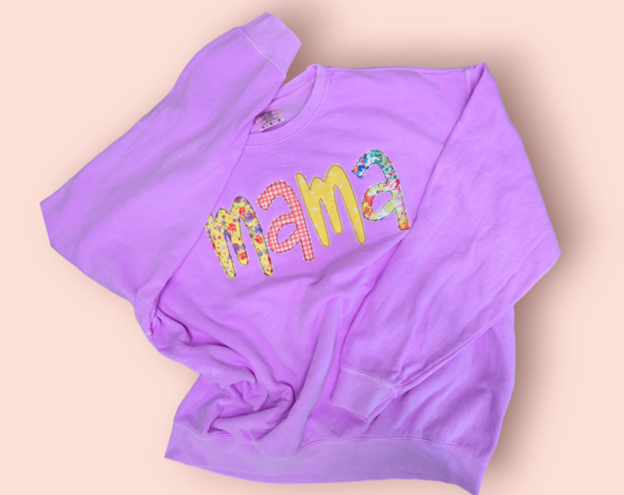 Customized Mama Name Game Lightweight Crewneck