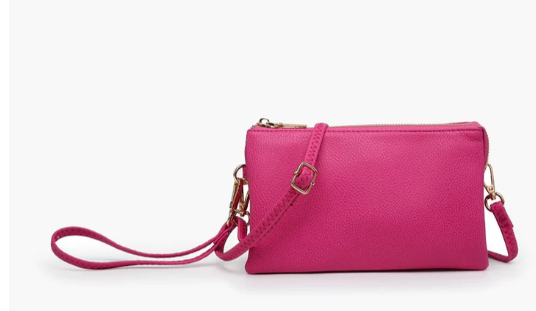 Oh So Clutch 3 Compartment Crossbody Clutch