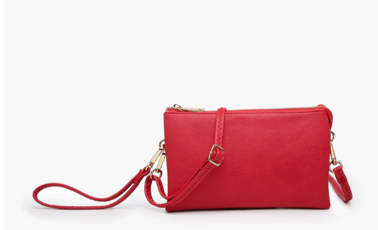 Oh So Clutch 3 Compartment Crossbody Clutch