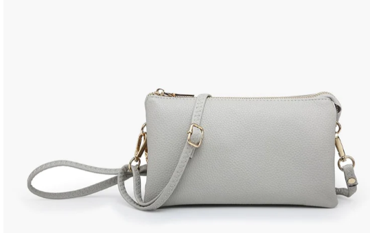 Oh So Clutch 3 Compartment Crossbody Clutch