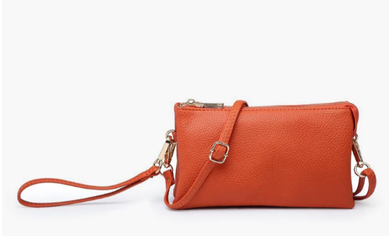 Oh So Clutch 3 Compartment Crossbody Clutch