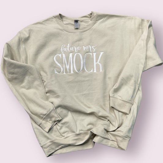Bride Future Mrs. Crewneck
