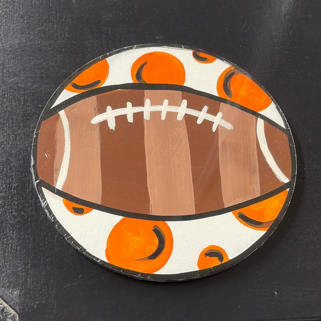 Orange Football Interchangeable Attachment