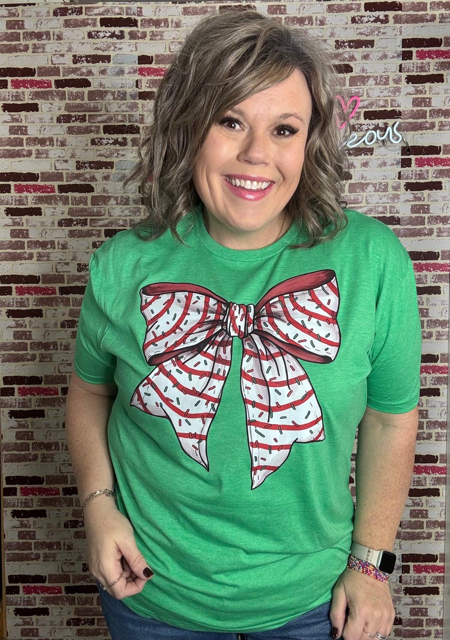Little Debbie Bow Tee