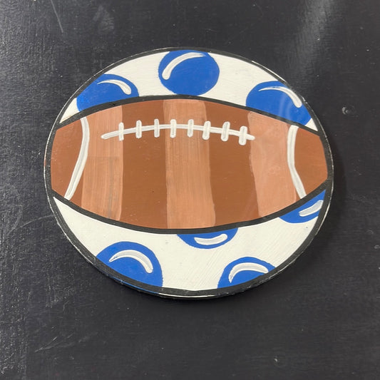 Blue Football Interchangeable Attachment