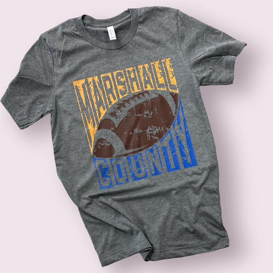 Marshall County Football Tee