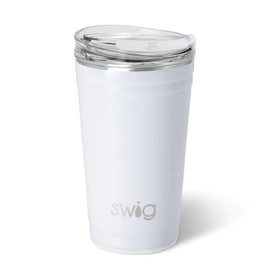 Shimmer White Party Cup (24oz.)