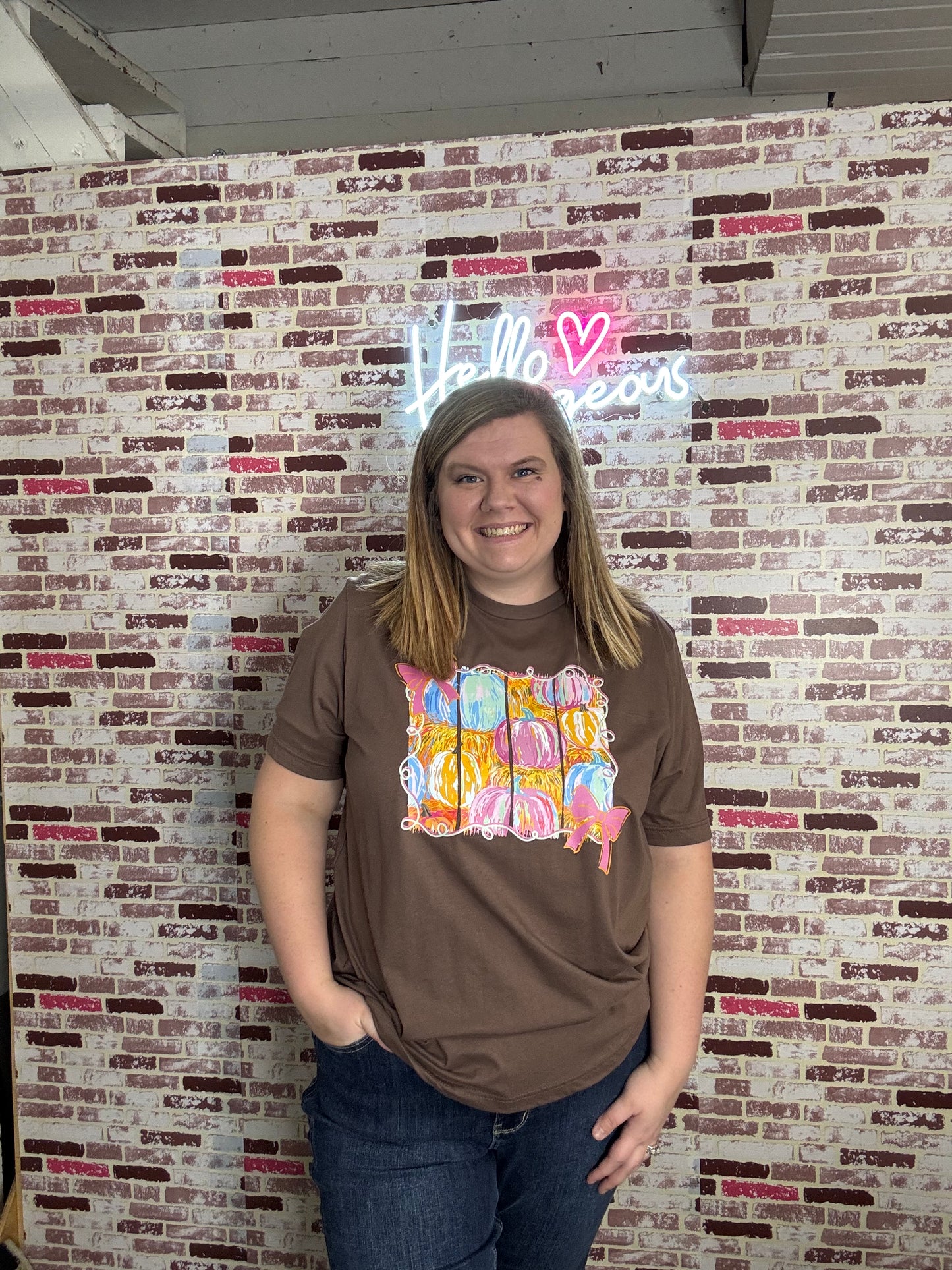 Colorful Pumpkins Tee
