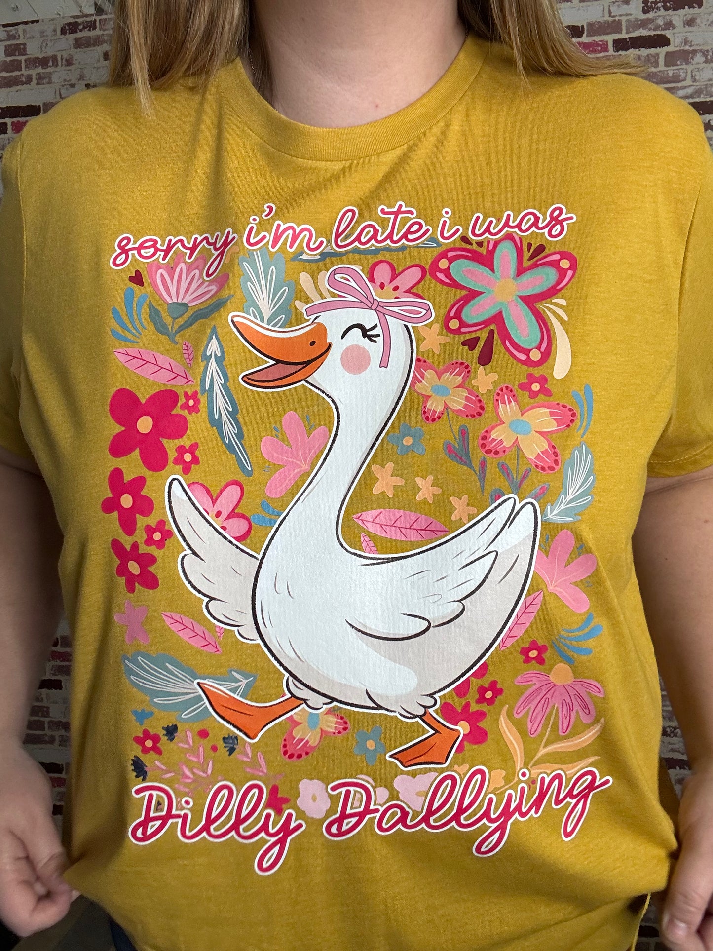 Dilly Dallying Goose Tee