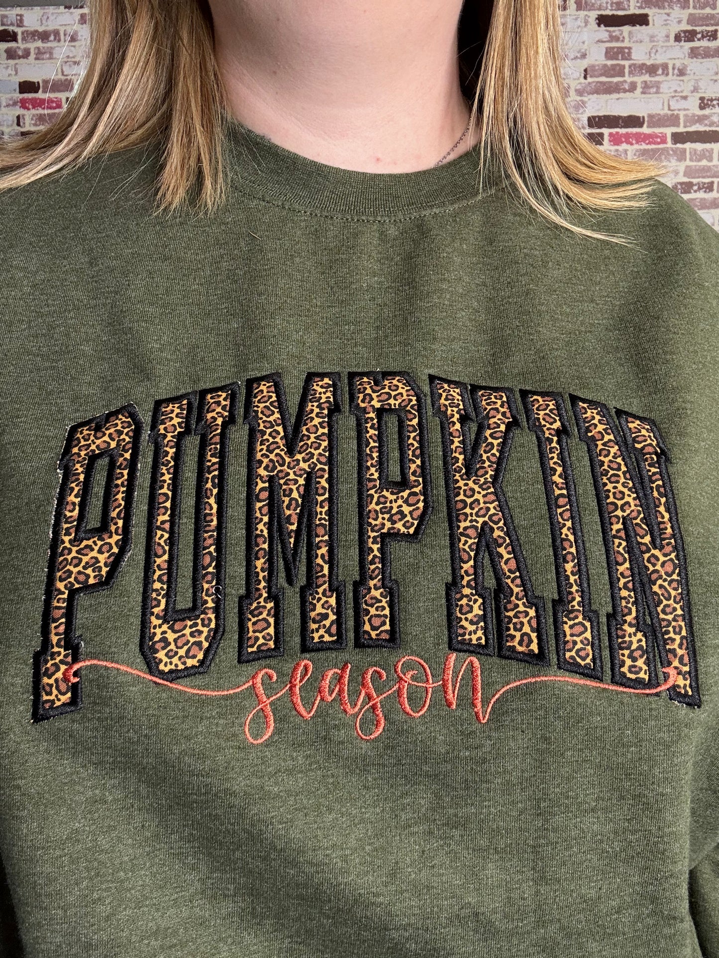 Leopard Pumpkin Season Sweatshirt