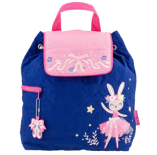 Ballet Bunny  Quilted Backpack