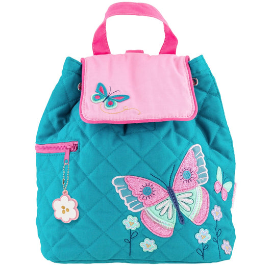 Butterfly Quilted Backpack