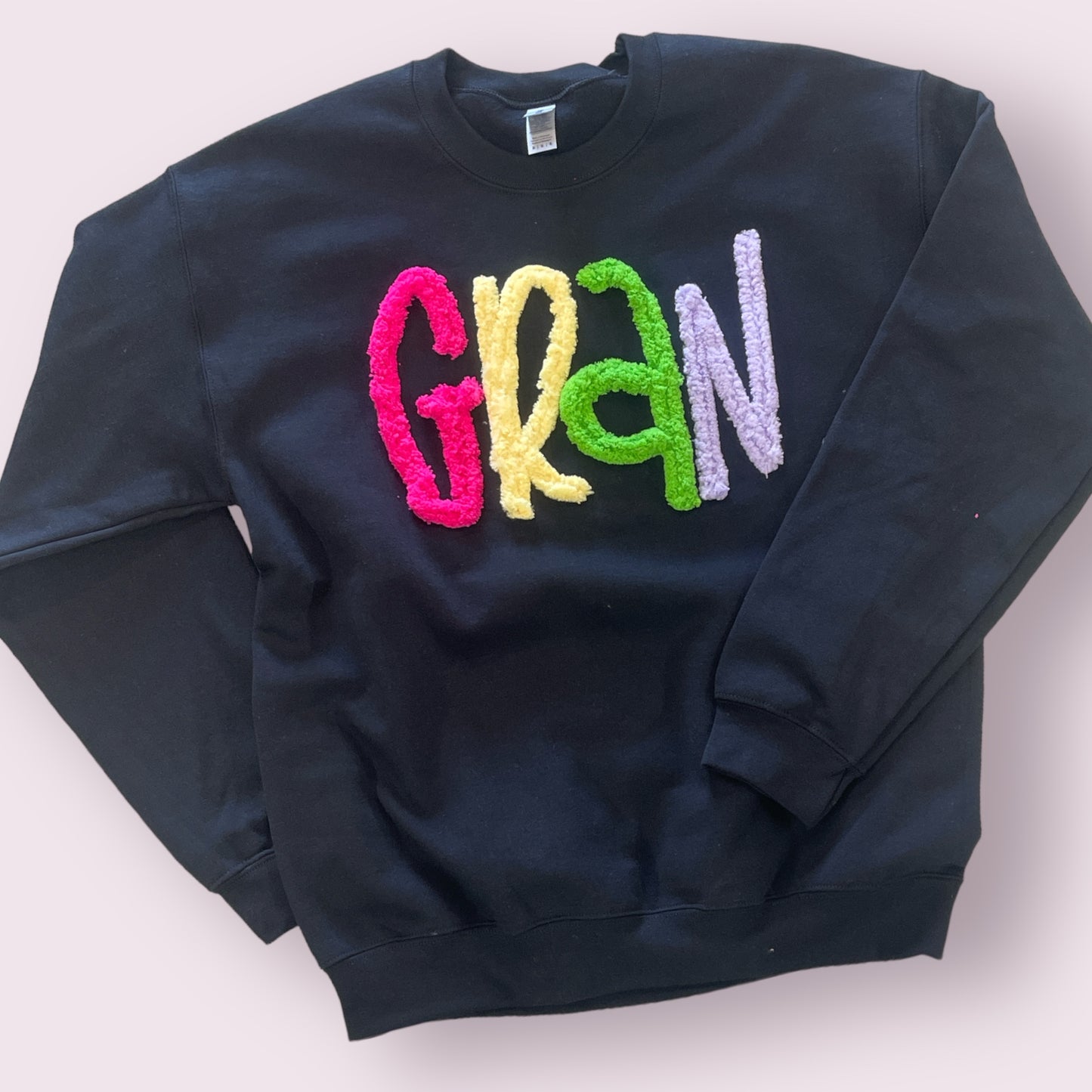 Name Game Personalized Chunky Yarn Crewneck