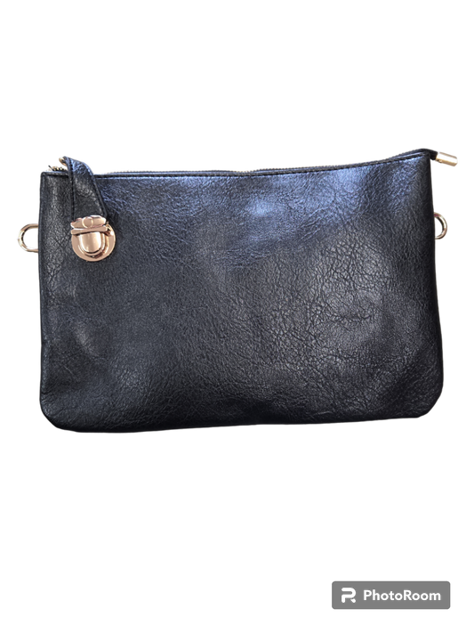 Large 3 Compartment Clutch