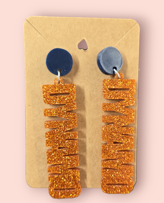 Dynamo Soccer Earring