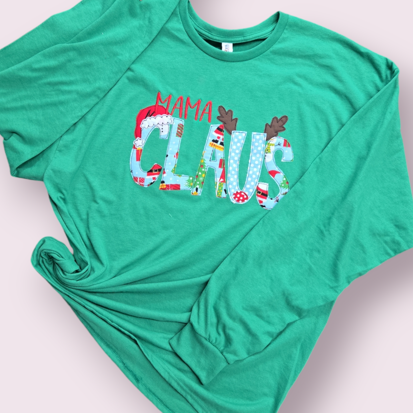 Custom Claus Long sleeve tee