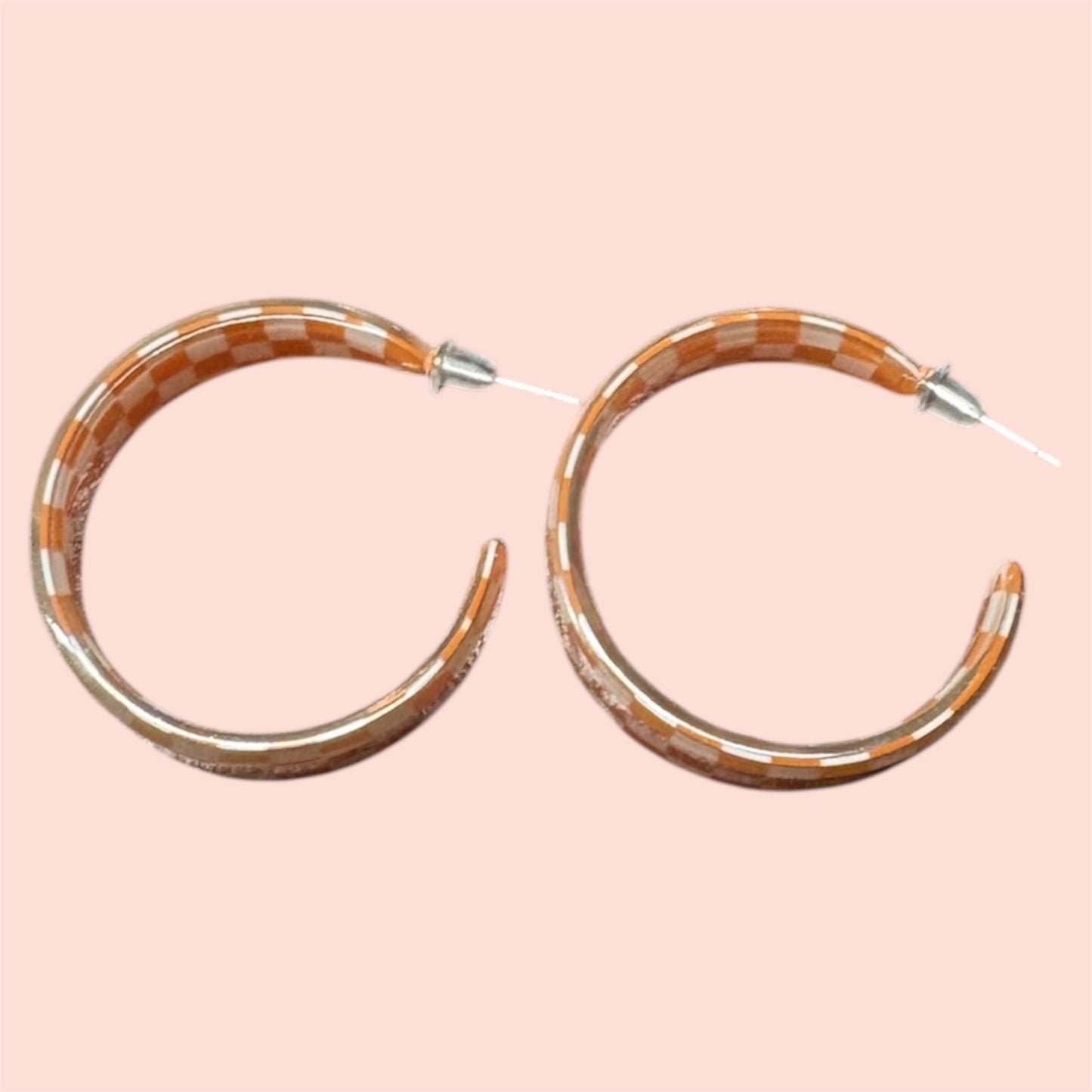 Checkered Earrings