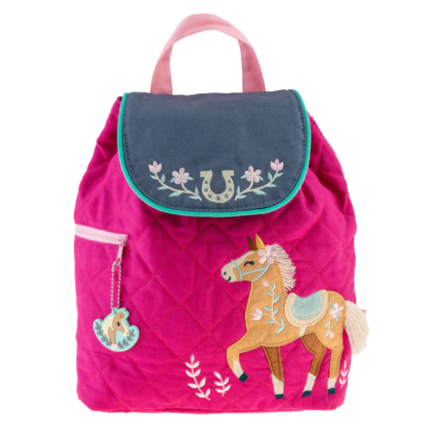 Horse Quilted Backpack