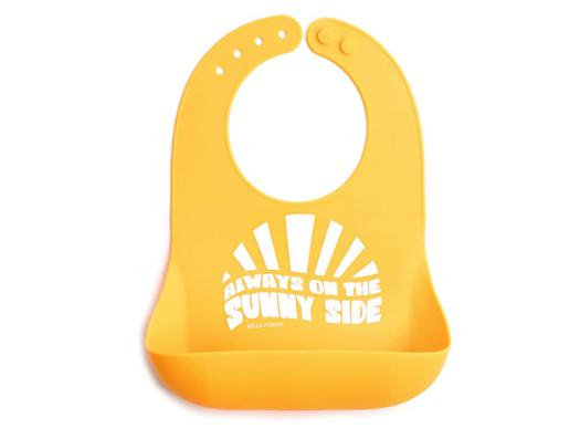 Sunny Side Silicone Bib