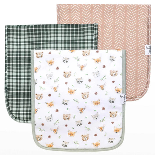 Wilder Set of Three Premium Burp Cloths