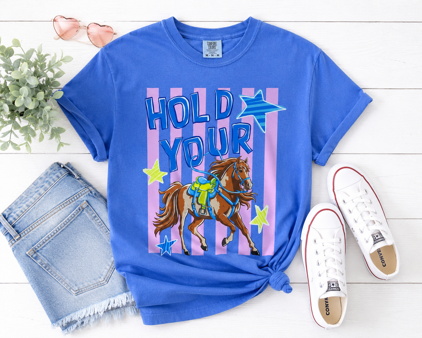 Hold Your Horses Graphic Tee