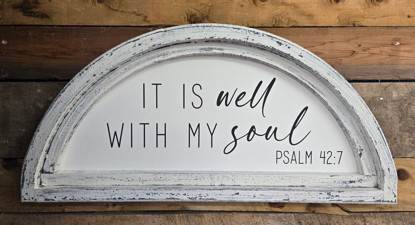 It is Well Sign
