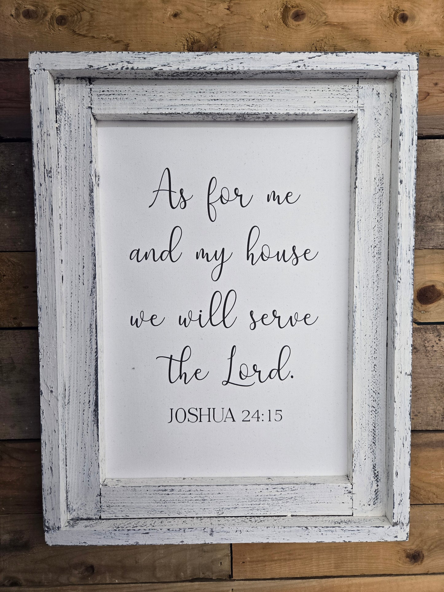 Serve the Lord Rectangular Sign