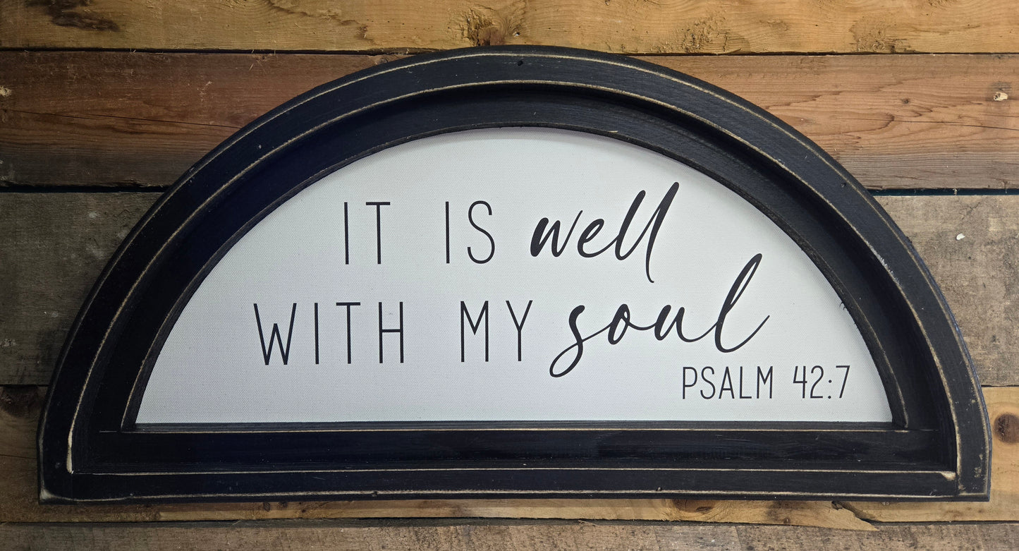 It is Well Sign