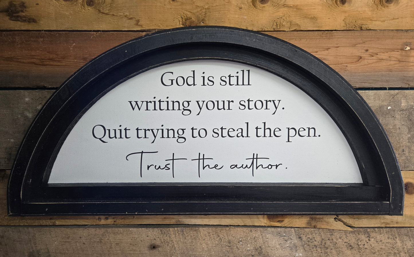 Trust the Author Sign