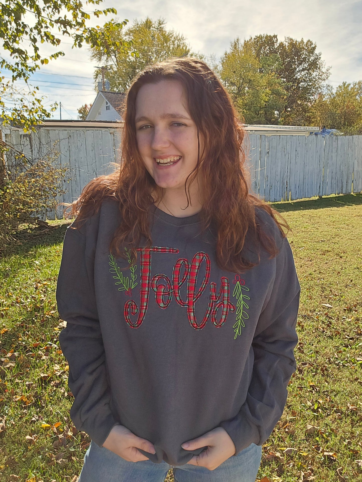 Jolly Appliqué Sweatshirt