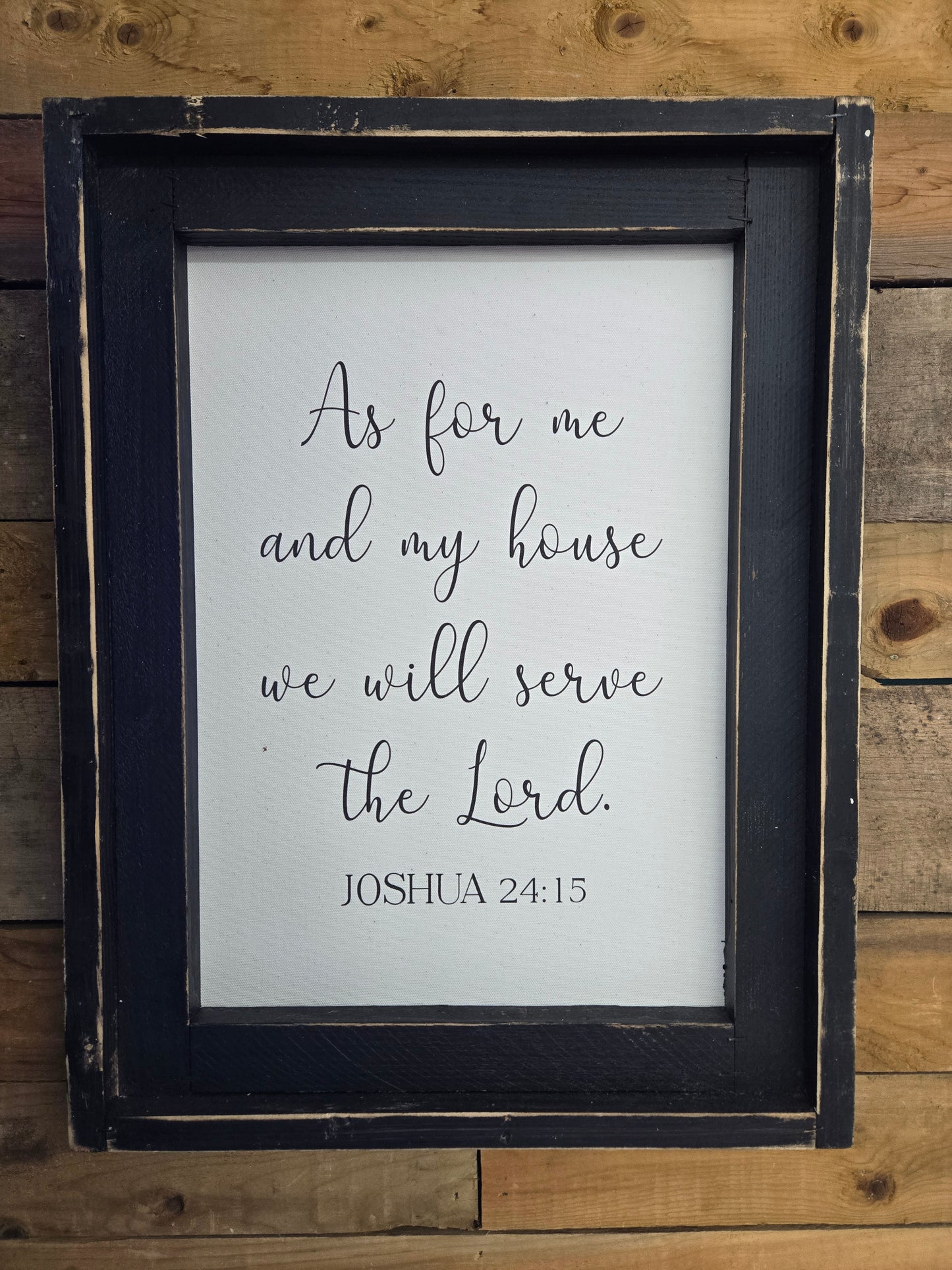 Serve the Lord Rectangular Sign