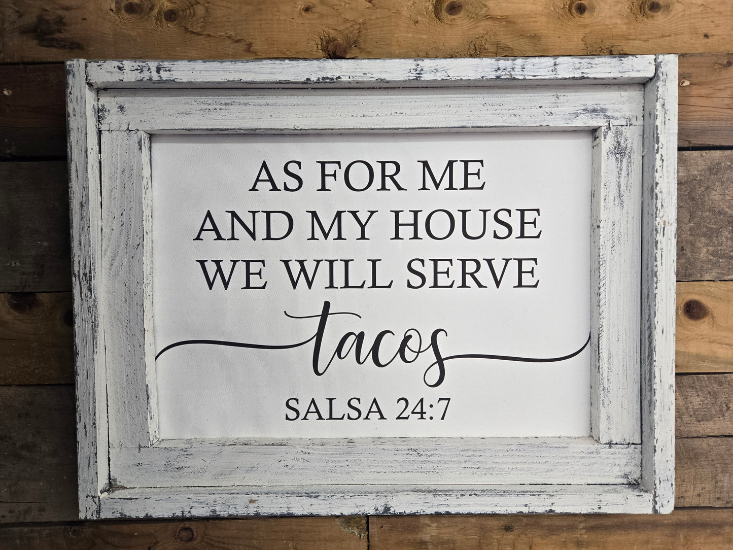 Salsa 24:7 Sign