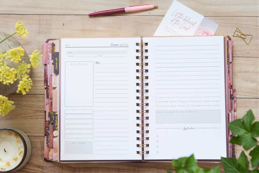 Spiral Bound Sermon Notes