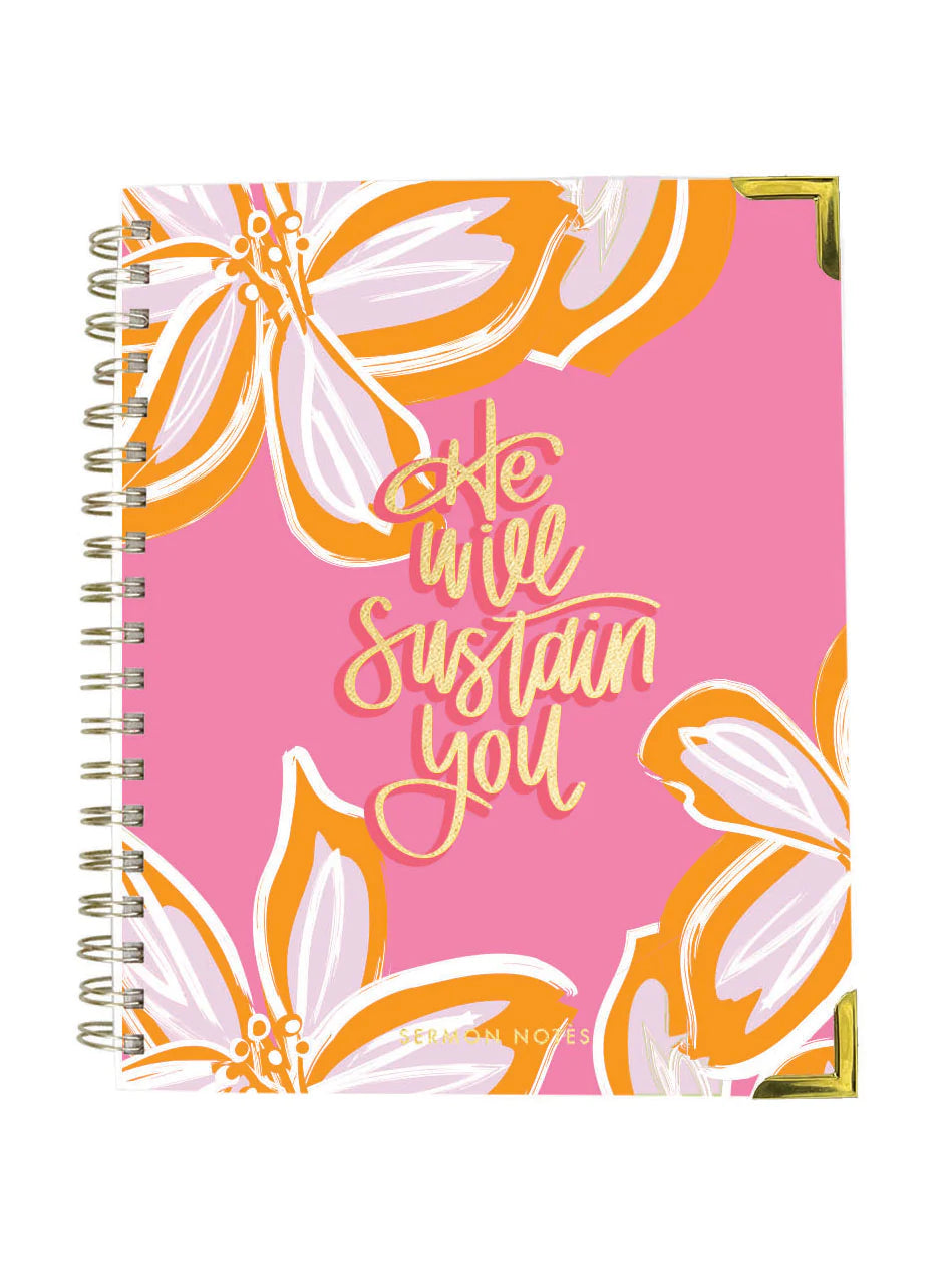 Mary Square Spiral Bound Sermon Notes Journal