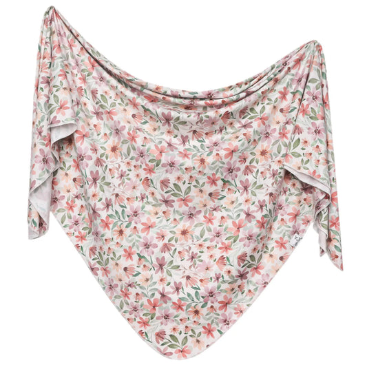 Natalie Floral Swaddle