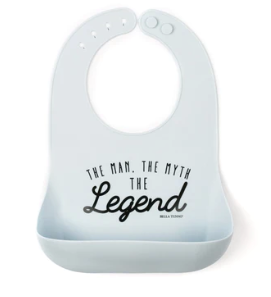 The Legend Silicone Bib