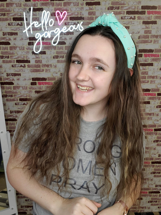 Pearl Beaded Headband