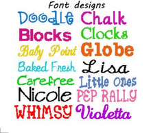 Two Name Game Personalized Bib
