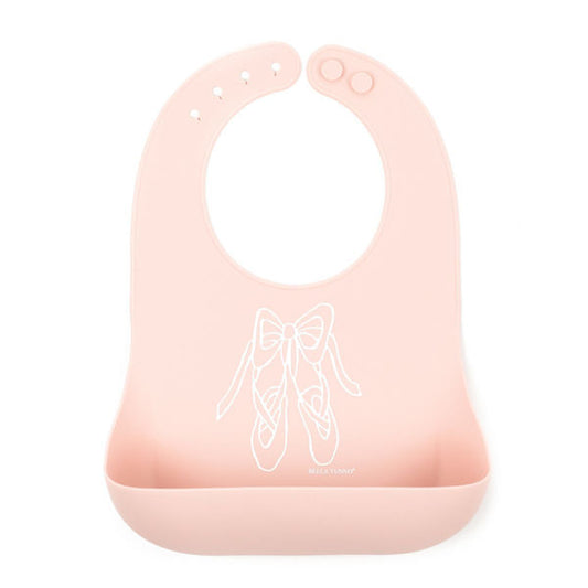 Ballet Shoes Silicone Bib