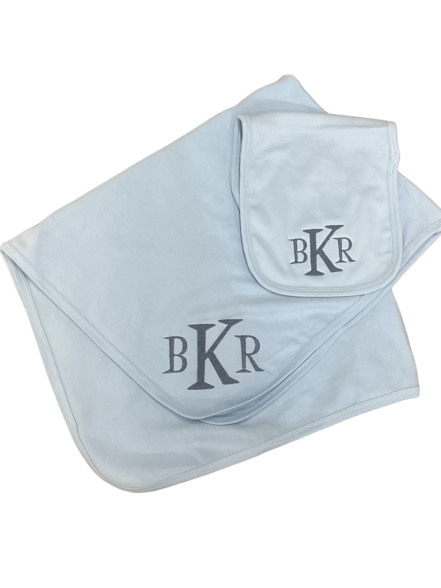 Monogramed Burp Cloth