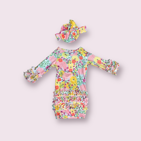 Vivacious Baby Gown