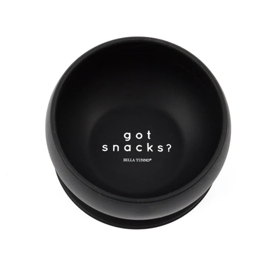 Got Snacks? Suction Bowl