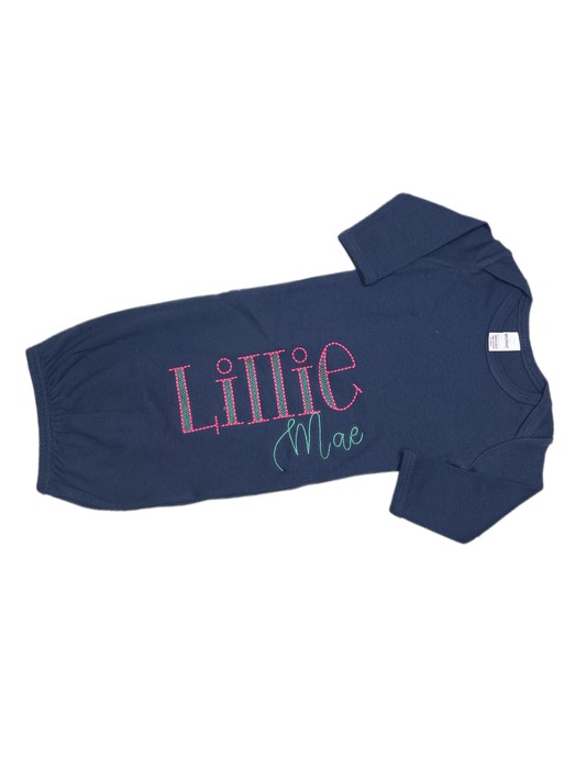 Customized Baby Gown