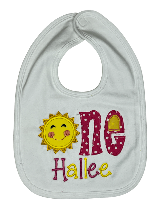 Personalized Birthday Bib