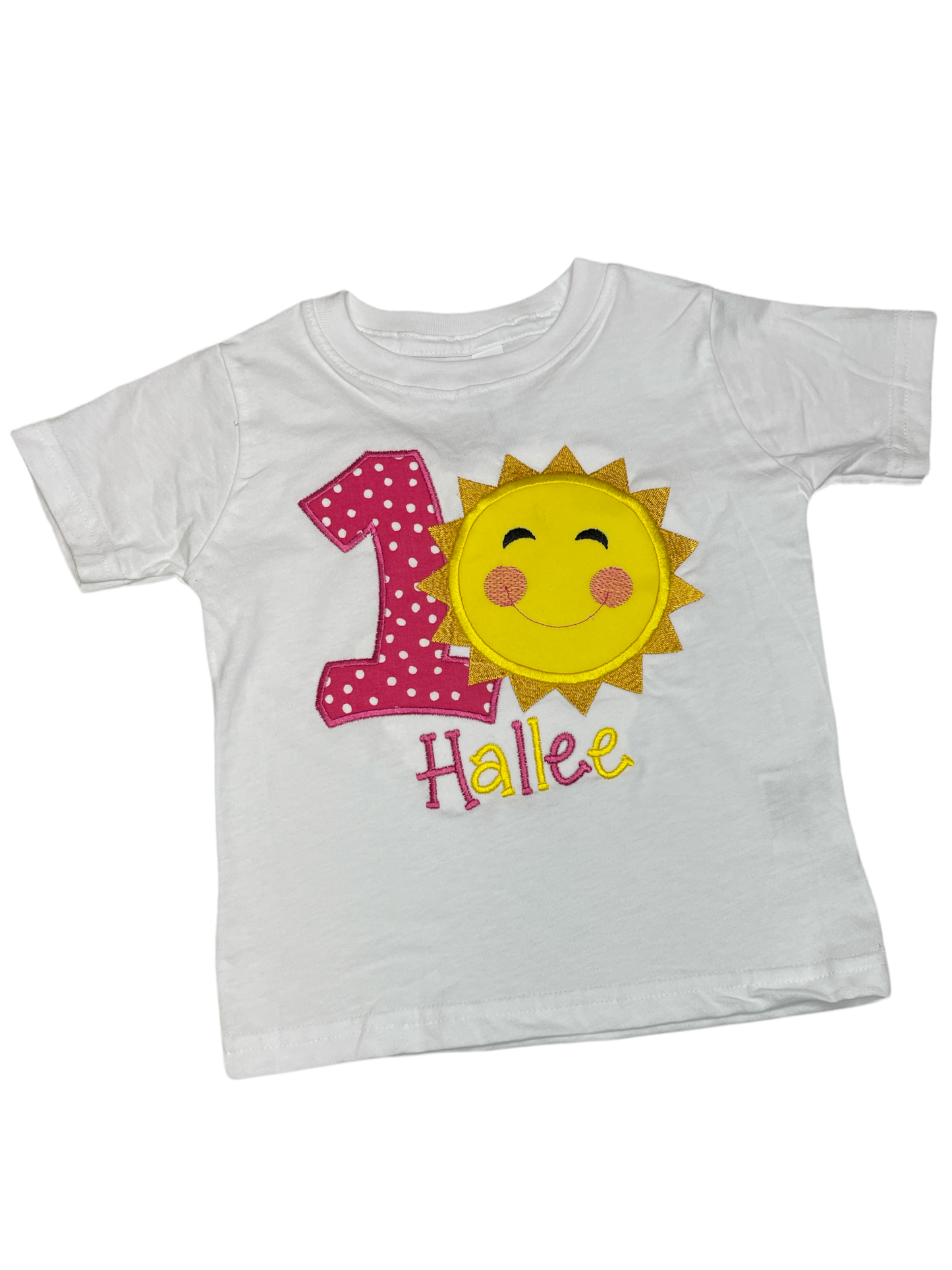 Sunny One Birthday Party Tee