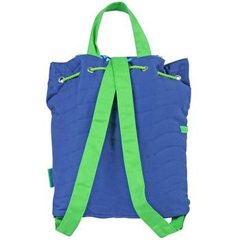 Big Shark Quilted Backpack