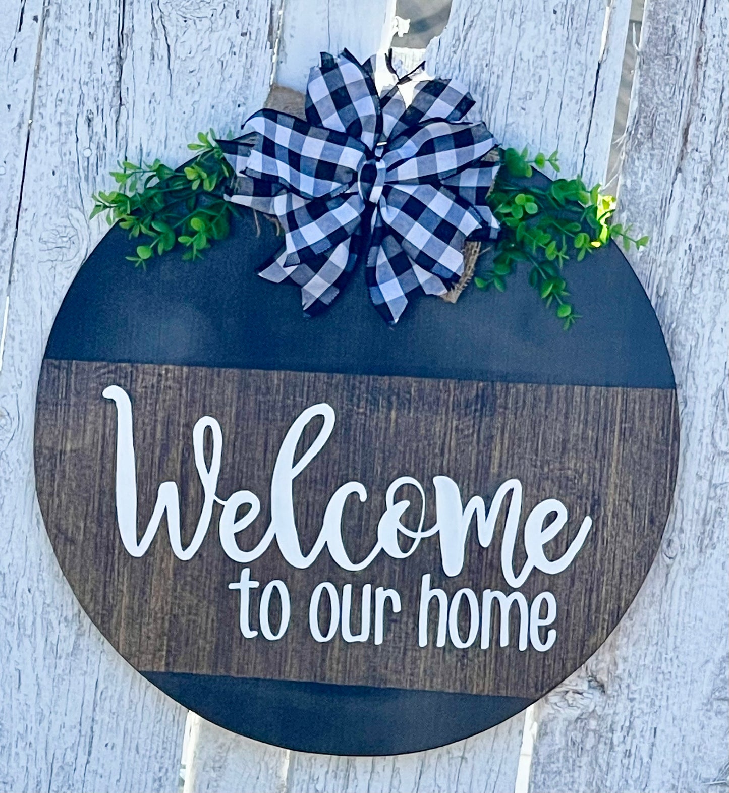 Farmhouse Welcome Door Hanger