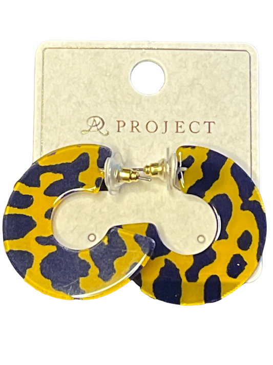 Wild about Game Day Earring